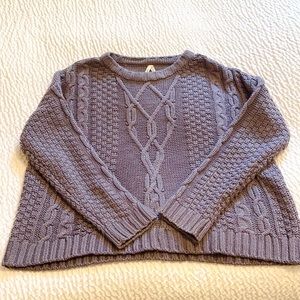 Cute Fall Sweater Cardigan | Medium | Purple | Autumn Fashion | Autumn Sweater